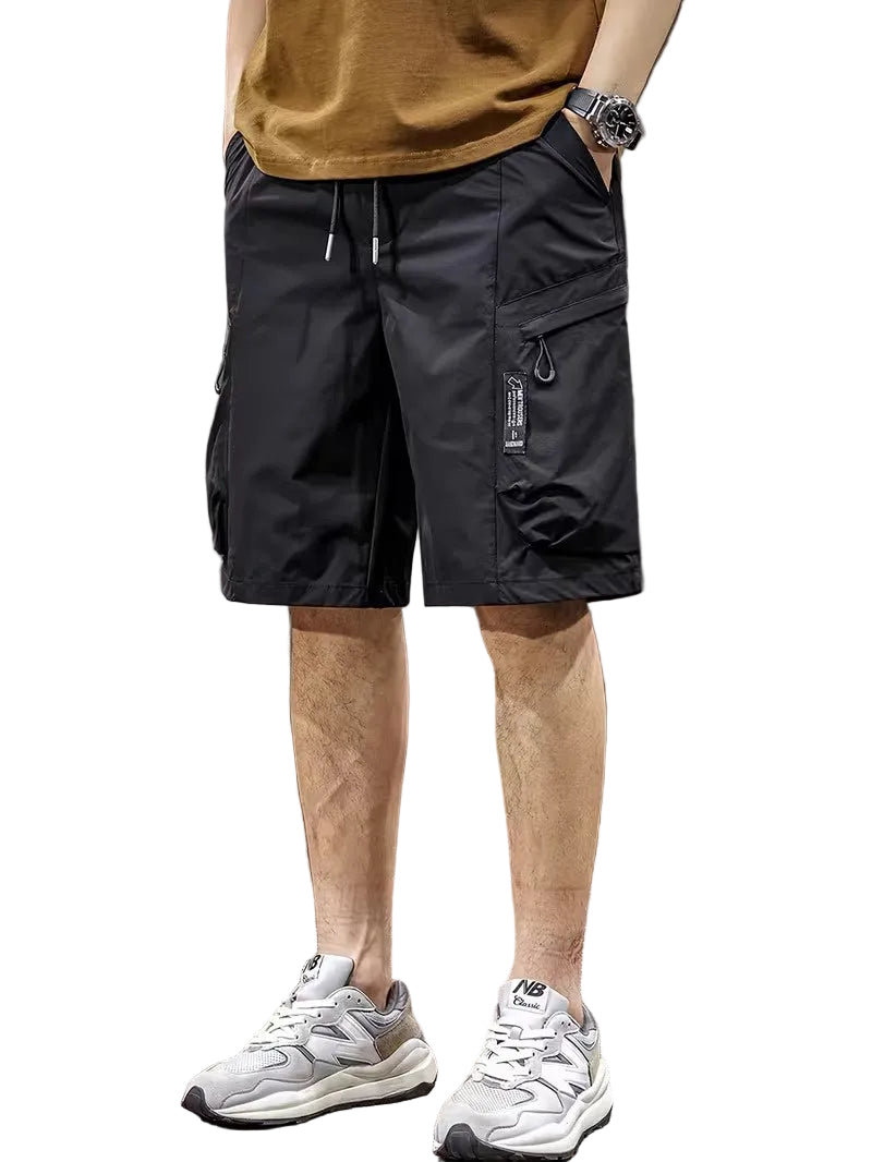 Short Cargo à Poches Zippées pour Homme