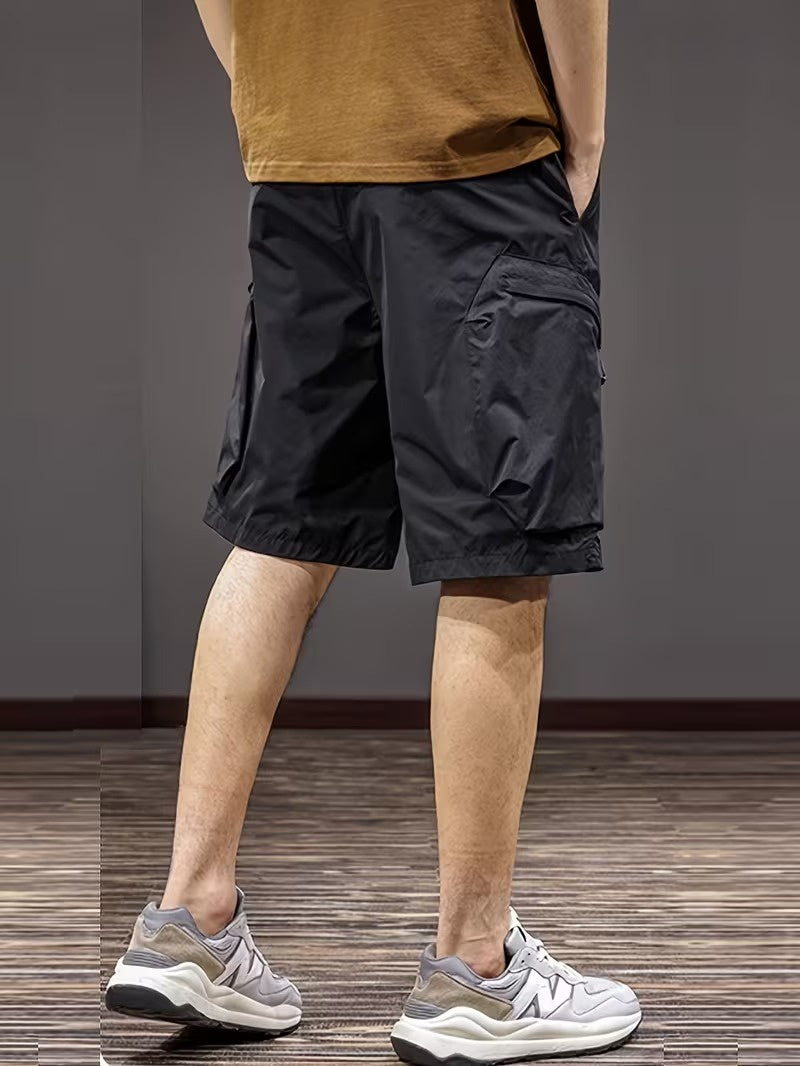 Short Cargo à Poches Zippées pour Homme