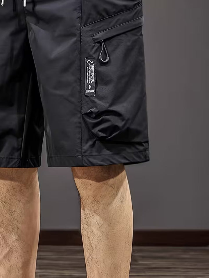 Short Cargo à Poches Zippées pour Homme